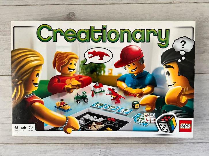 Creationary van Lego, Hobby en Vrije tijd, Gezelschapsspellen | Kaartspellen, Gebruikt, Ophalen of Verzenden