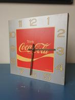Vintage Coca Cola klok, Huis en Inrichting, Woonaccessoires | Klokken, Gebruikt, Ophalen of Verzenden