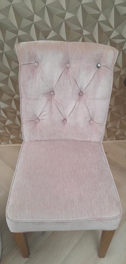 Riviera Maison 2 roze stoelen zo goed als nieuw, Huis en Inrichting, Stoelen, Zo goed als nieuw, Twee, Overige kleuren, Ophalen