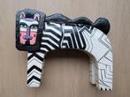 Design beeld zebra kat (misschien van Laurel Burch), Antiek en Kunst, Kunst | Beelden en Houtsnijwerken, Ophalen of Verzenden