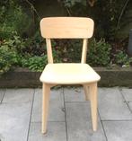 Houten Ikea stoel Lisabo, Huis en Inrichting, Stoelen, Ophalen, Gebruikt, Bruin, Eén