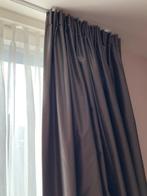 Taft Barcelona steel gordijnen 4 stuks, gevoerd!, Ophalen, 100 tot 150 cm, Bruin, Nieuw