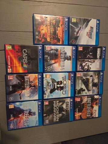 Diverse PS4 Games - Groot Aanbod! beschikbaar voor biedingen