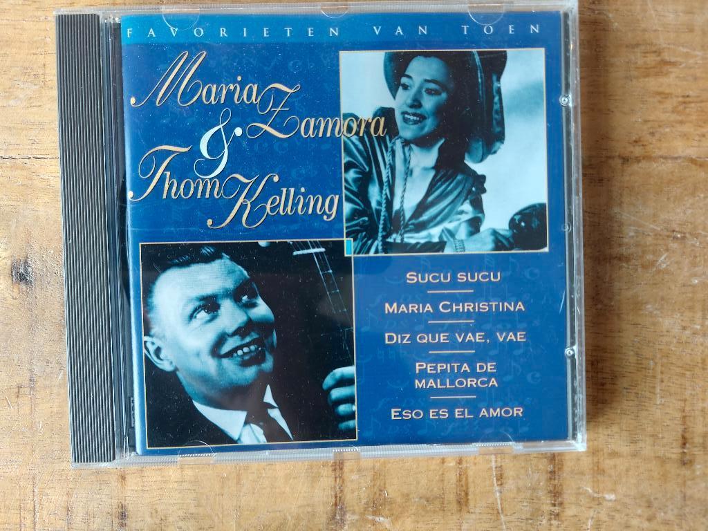 CD Maria Zamora & Thom Kelling – Maria Zamora & Thom Kelling, Ophalen of Verzenden, Zo goed als nieuw