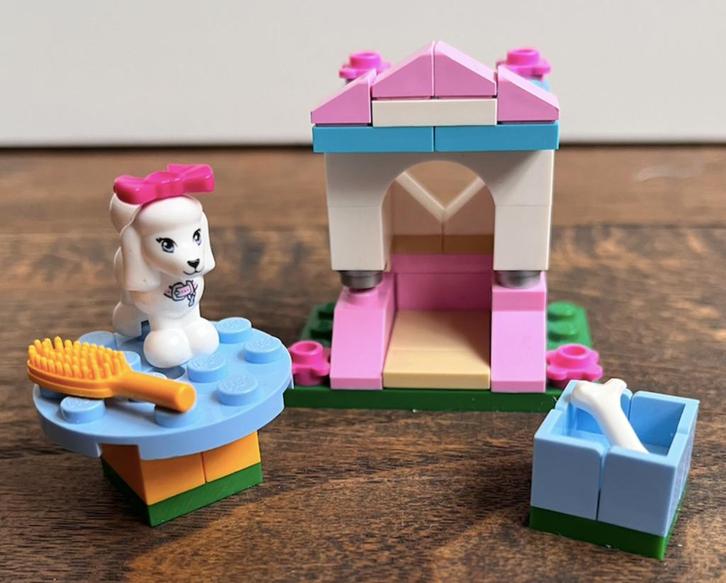 Lego Friends – Het Hondenhok van Poedel (41021) – compleet!, Kinderen en Baby's, Speelgoed | Duplo en Lego, Zo goed als nieuw