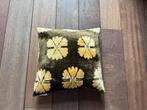 Ikat kussen zijde fluweel velvet 50x50, Huis en Inrichting, Woonaccessoires | Kussens, Ophalen of Verzenden, Zo goed als nieuw