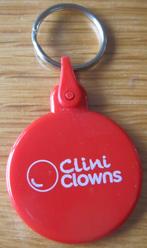 sleutelhanger van Clini Clowns, Ophalen of Verzenden, Zo goed als nieuw, Merk