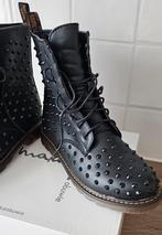 Enkellaarzen, veter laarzen, dames laarzen, zwarte laarzen,, Zwart, Lage of Enkellaarzen, Nieuw, Ophalen of Verzenden