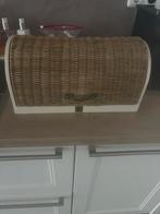 Riviera maison rotan brood mand, Ophalen, Zo goed als nieuw, Rond, Riet