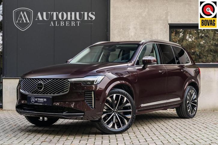 Volvo XC90 2.0 T8 AWD Plus Bright Luchtvering Nappa 360c 21', Auto's, Volvo, Bedrijf, Te koop, XC90, 360° camera, 4x4, ABS, Achteruitrijcamera