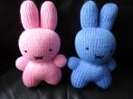 NIJNTJE IN ROSE EN BLAUW, Hobby en Vrije tijd, Breien en Haken, Ophalen of Verzenden, Nieuw, Breien, Naald