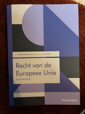 Recht van de Europese Unie - 7e druk beschikbaar voor biedingen