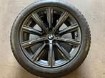18” Org. BMW 684 velgen 245 45 18  banden 5-serie G30 G31, Ophalen, 18 inch, Winterbanden, Band(en)