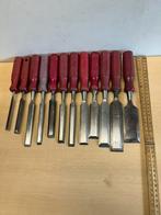 12 nog nette Nooitgedagt beitels, Antiek en Kunst, Antiek | Gereedschap en Instrumenten, Ophalen of Verzenden