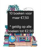 10 boeken voor maar €7,50!, Ophalen of Verzenden