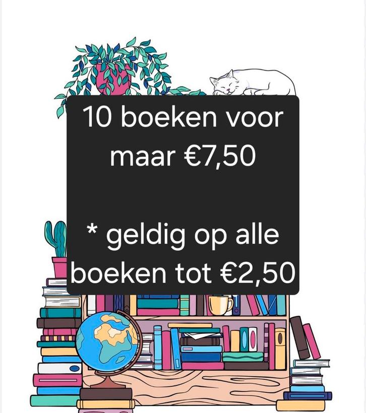 10 boeken voor maar €7,50!, Boeken, Literatuur, Ophalen of Verzenden