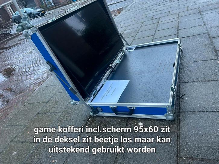 Game koffer incl.scherm, Spelcomputers en Games, Spelcomputers | Sony PlayStation Portables | Accessoires, Zo goed als nieuw, Overige typen