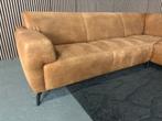 GRATIS LEVERING H&H Hoekbank Cognac 265x265 GEREINIGD, 250 tot 300 cm, Hoekbank, Ophalen of Verzenden, Zo goed als nieuw