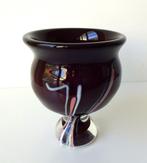 Glazen vaas bruin opaline Antonia Cangel Leerdam 2941-g, Antiek en Kunst, Ophalen of Verzenden