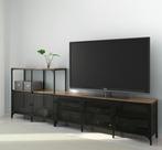 Set van industriële meubels | Ikea FJÄLLBO, Huis en Inrichting, Ophalen, Gebruikt, 100 tot 150 cm, 150 tot 200 cm
