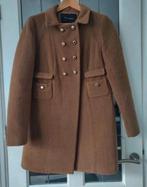 Tara Jarmon Wintermantel Donker Camel - Maat M, Maat 38/40 (M), Bruin, Caroll, Ophalen of Verzenden