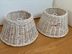 Rieten lampenkappen., Ophalen, Gebruikt, 25 tot 50 cm, Rond