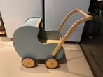 Houten poppenwagen gebruikt, Kinderen en Baby's, Speelgoed | Houten speelgoed, Ophalen, -, -, Zo goed als nieuw