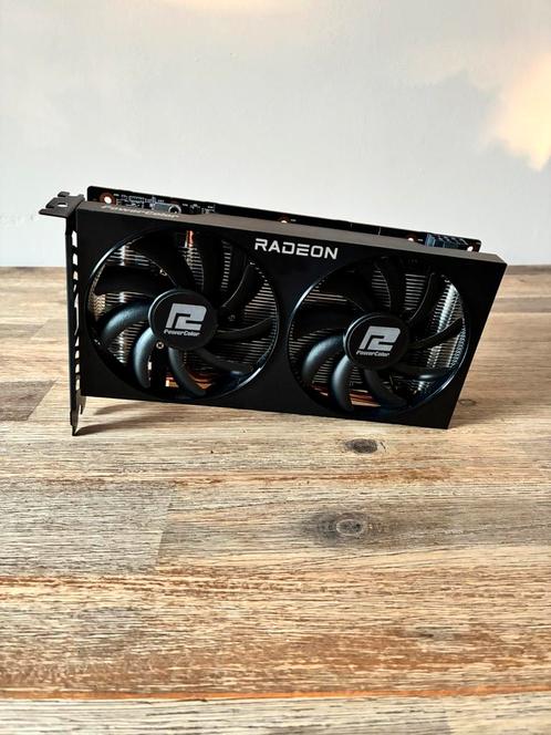 Powercolor Fighter Radeon RX 6600 8gb vram, Computers en Software, Videokaarten, Zo goed als nieuw, AMD, PCI-Express 4.0, GDDR6