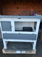 konijnenhok, Ophalen, Gebruikt, 90 cm of meer, Hok