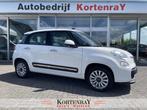 Fiat 500 L 0.9 TwinAir Easy Eco panorama dak/ecc airco /crui, Stof, Gebruikt, Euro 6, Wit