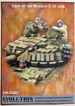 Evolution EM-35115 Crew of the Russian T-72 Tank 1:35 z/doos, Ophalen of Verzenden, Zo goed als nieuw, 1:35 tot 1:50, Evolution