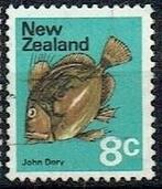 New Zealand Vis, Verzenden, Gestempeld, Dier of Natuur