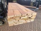 Pakketactie  Azobé hardhouten damwand 5 cm dik € 60,- m2 inc, Ophalen, Planken, Nieuw, Hardhout