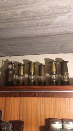 Antieke mijnwerkerslampen/ buthasngasmeters, Antiek en Kunst, Ophalen of Verzenden