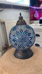 Grote oosterse hanglamp Mozaïek, Ophalen, Gebruikt, Minder dan 50 cm