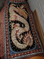 Handgeborduurd Thais wanddoek (Draak), Ophalen of Verzenden, Zo goed als nieuw