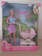 Barbie en Krissy in kinderwagen vintage NRFB, Kinderen en Baby's, Ophalen of Verzenden, Nieuw, Barbie