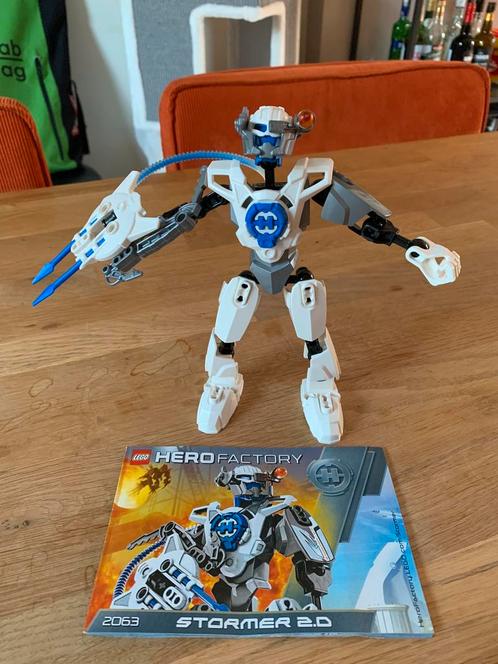 Lego Hero Factory 2063 - Stormer 2.0, Kinderen en Baby's, Speelgoed | Duplo en Lego, Zo goed als nieuw, Lego, Complete set, Ophalen of Verzenden