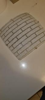 Plafondlamp met glazen kap, Ophalen of Verzenden, Gebruikt, Glas