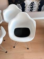 Vitra DAR Replica - 6 witte stoelen, Huis en Inrichting, Stoelen, Ophalen, Kunststof, Wit, Zo goed als nieuw