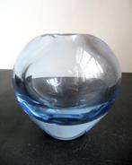 Saffierblauw vaasje, Per Lutken Holmegaard retro jaren 50, Ophalen of Verzenden