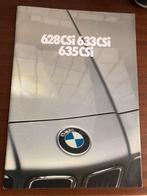 Brochure folder bmw 628 633 635 csi 1981, Ophalen of Verzenden, Zo goed als nieuw, BMW