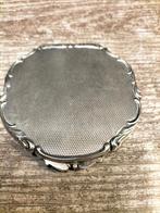 Antieke verzilverde poederdoos, Verzenden, Zilver