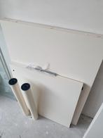 Ikea Expedit Kallax bureau LETOP met extra poten, Ophalen, Gebruikt, Bureau