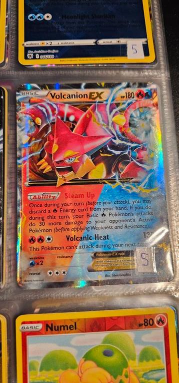 Volcanion EX XY173 Promo Pokémonkaart beschikbaar voor biedingen
