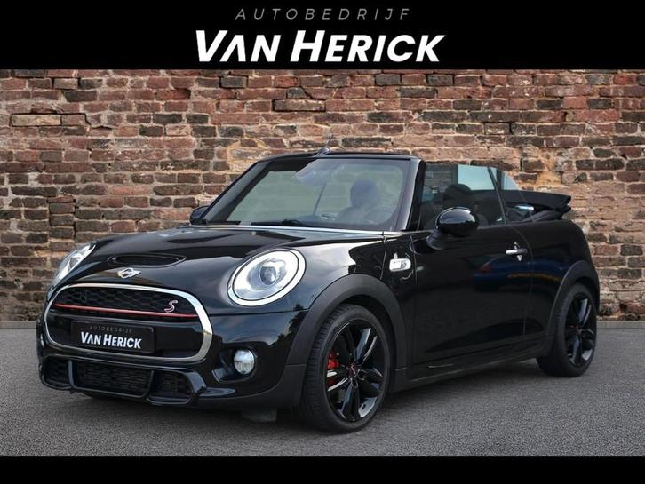 Mini Mini Cabrio 2.0 Cooper S 192PK | JCW Pack | Navigatie |, Auto's, Mini, Bedrijf, Te koop, Cabrio, ABS, Achteruitrijcamera
