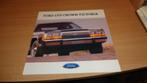 Folder  FORD LTD  CROWN  VICTORIA  1988, Nieuw, Ford, Verzenden