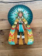 Djeco puzzel Indiaan 36 stukjes zo goed als nieuw, Ophalen of Verzenden, 10 tot 50 stukjes, Zo goed als nieuw, 2 tot 4 jaar