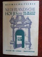 Boek: Nederlandsche Hofjes (1943), Ophalen of Verzenden, Gelezen, D.P.M. Graswinckel