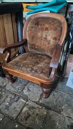 Oude fauteuil, Huis en Inrichting, Fauteuils, Ophalen, Gebruikt, 75 tot 100 cm, 50 tot 75 cm